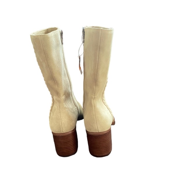 Vince Camuto Oil and Water-Repellent Mid-Shaft Suede Boots -Zelcinna NWT Size 11 - Picture 4 of 6